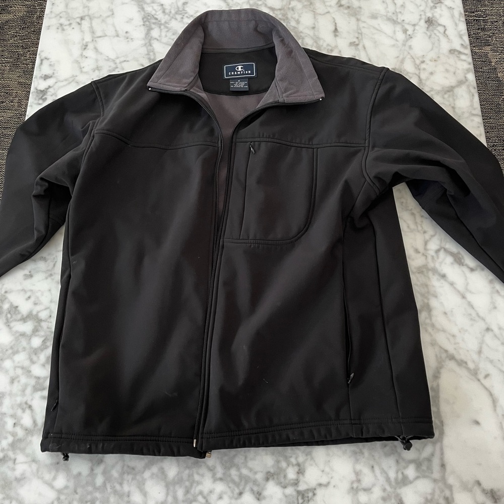 Black Champion Jacket, Size M